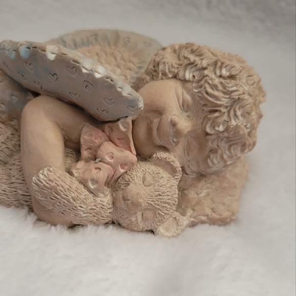 Carved baby angel - Picture 6 of 8